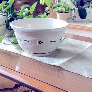 Longaberger pottery made in the USA. Oven, freezer, microwave, safe.